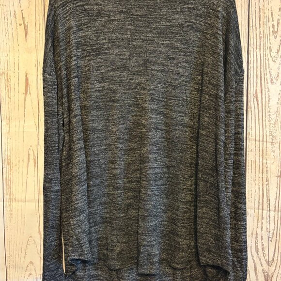 Gap Black Longer Over Sized Roomy Top Casual Office Size XL - Picture 3 of 5